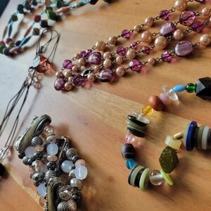 Multicolor Beaded Jewelry Set